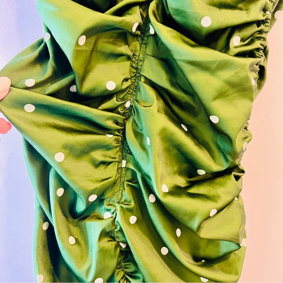 Urban Outfitters | For Love & Lemons | Ruched Paula Dress - Picture 11 of 11